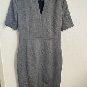 Hugo Boss Charcoal below the knee Dress